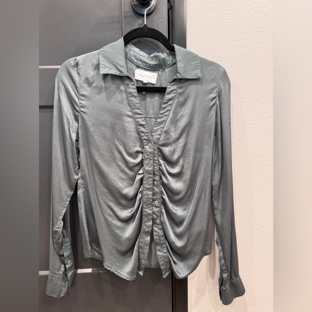 Dark Green Top
